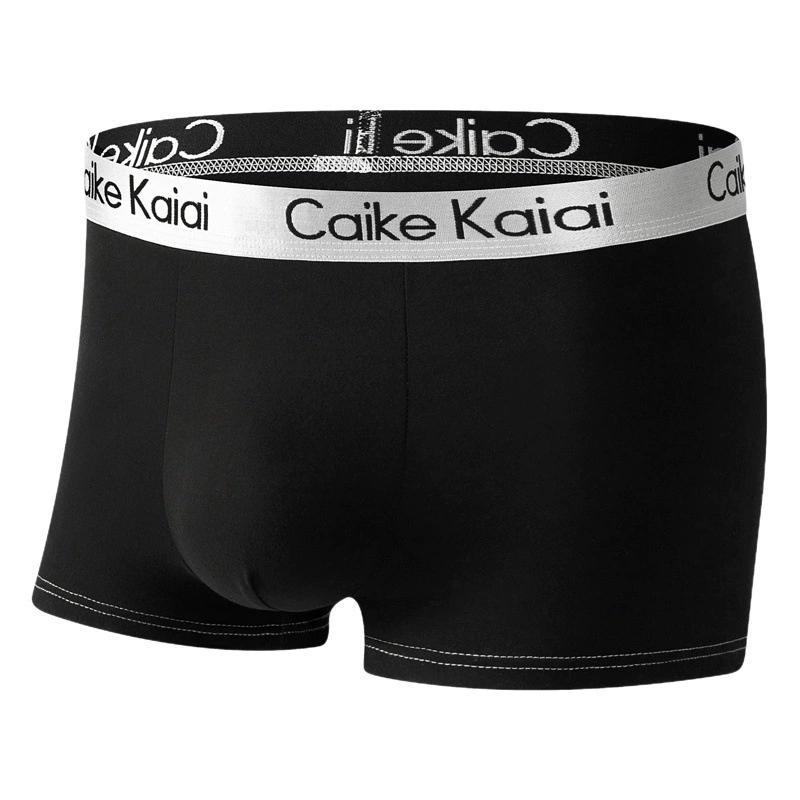 Мужское нижнее белье оптом, трусы-боксеры для мальчиков, однотонные шорты, спортивные штаны со средней талией, дышащие и удобные