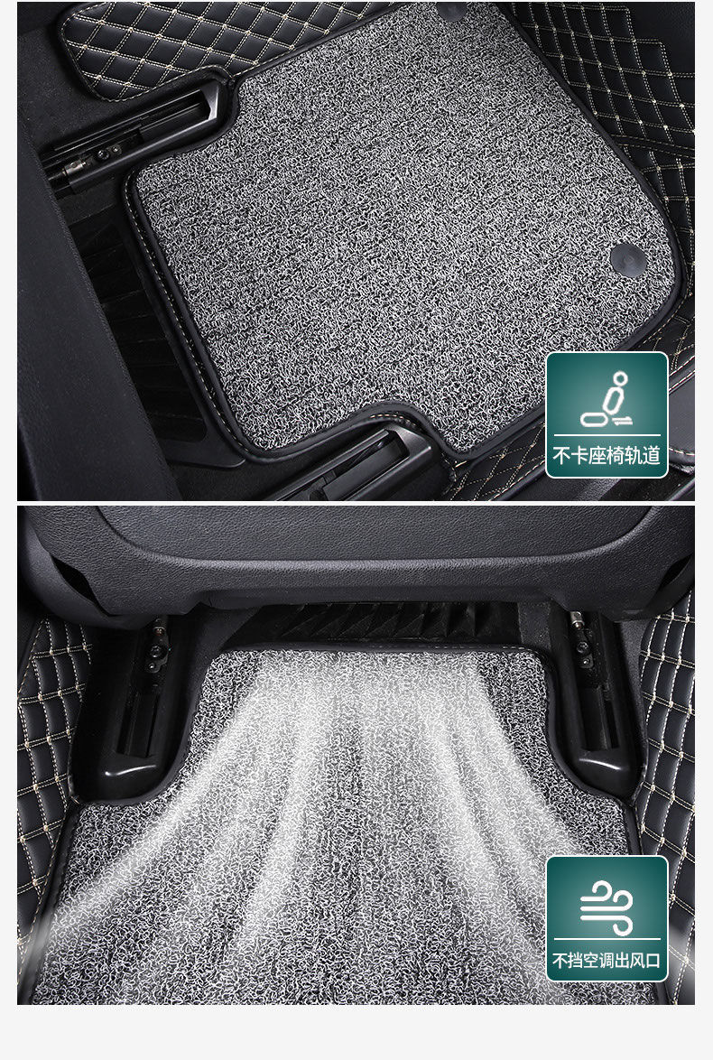 Suitable for Volkswagen Sagitar Foot Mat Enclosing FAW 23 22 New Main Driving Wire Ring 18 Car Foot Mat