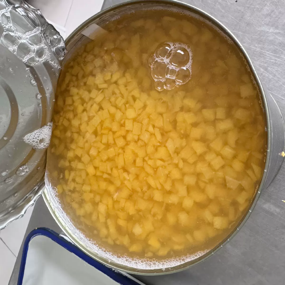 桃丁罐头3000g*6整箱 可定制 颗颗分明 果茶奶茶小料 黄桃酸奶