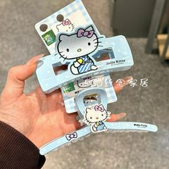 新しいサンリオ kt 猫アクリルクリップ漫画かわいい後頭部ヘアクリップカラフルなサメクリップ