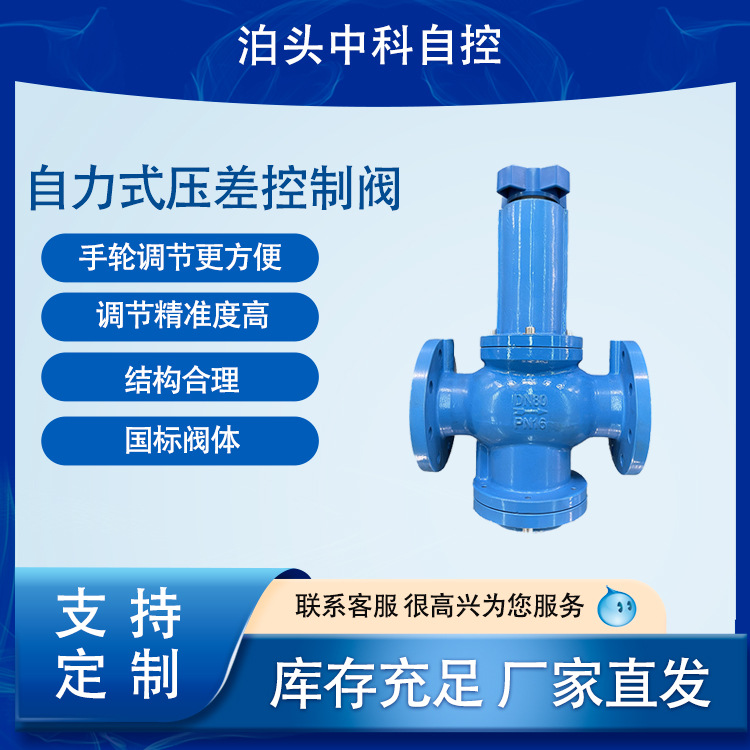 压差阀 压差控制阀 自力式压差调节阀  压差平衡阀  源头工厂