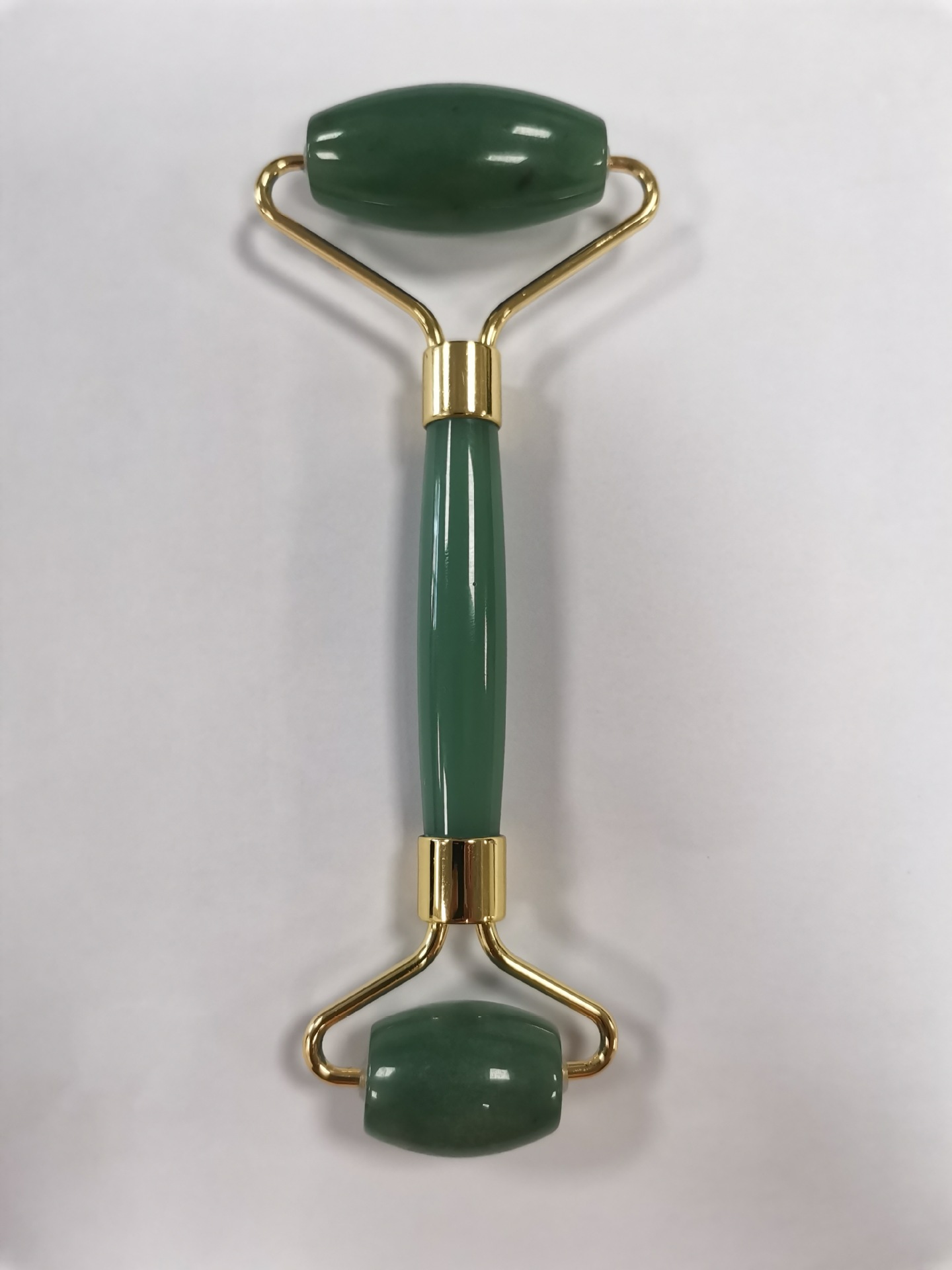 Rosa cristal Jade rodillo masajeador Opal belleza contenedor joya Amazon transfronteriza Jade rodillo fábrica al por mayor