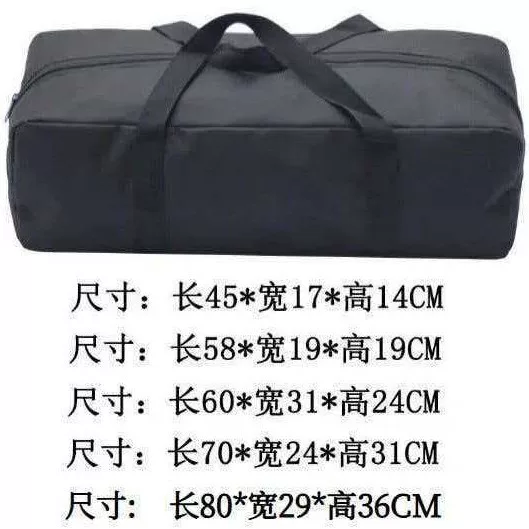 600D Oxford Cloth Bag Portable Multifunctional Storage Bag Thickened Waterproof Dustproof Portable Handbag