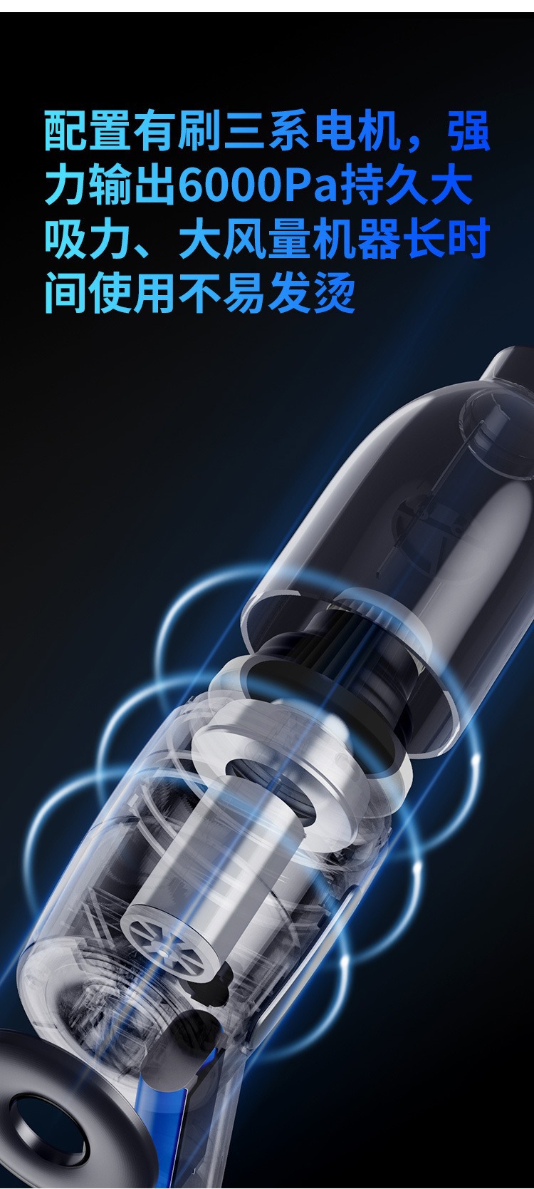 [Customized] Car vacuum cleaner, suction and blowing in one, multi-functional, high-power, super-strong suction dust blower for both car and home use