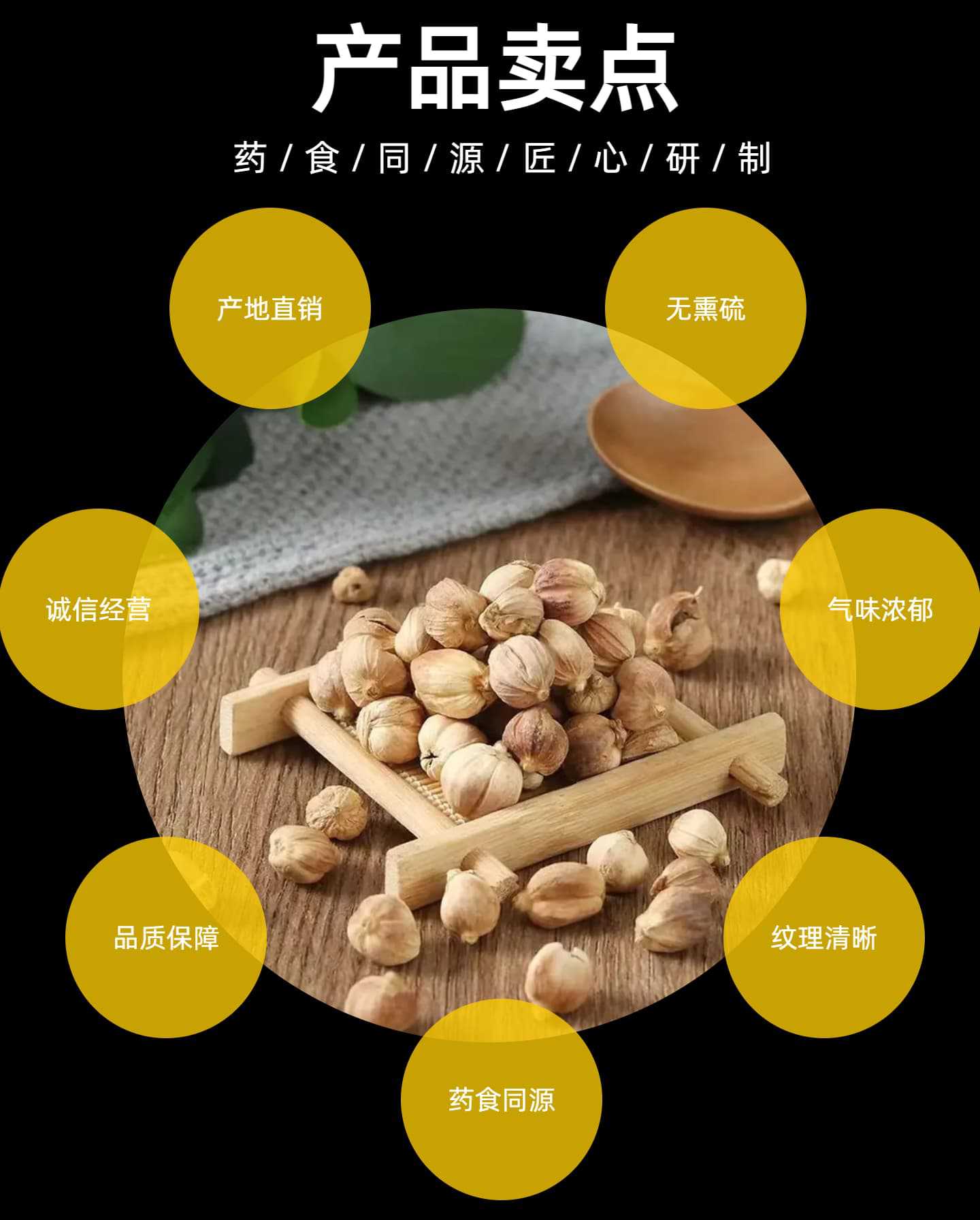 White Cardamom Bai Dou Kou 50g Dried Amomum Kravanh Fruit for Hot Pot Braising and Seasoning key features
