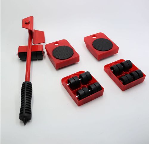 New 8-piece set of new plastic movers, heavy object movers, moving tools, portable