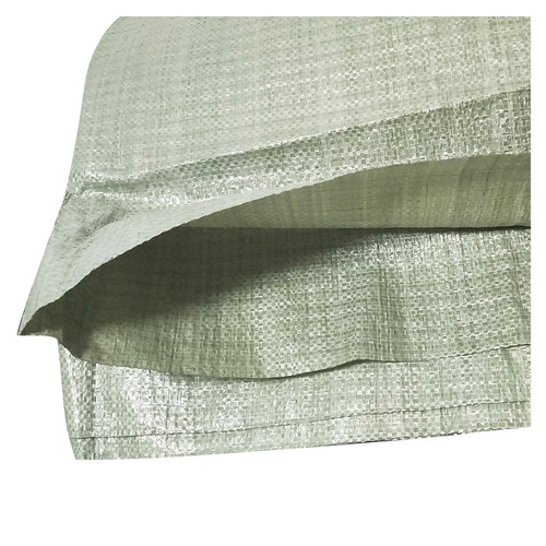 Factory green plastic woven bags for chemical building materials waste bags packing snake skin bags gunny sacks flood control woven bags