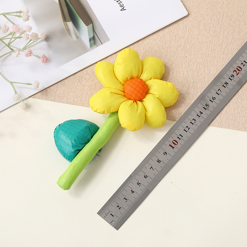 패브릭 꽃 브로치 목가적 인 스타일 귀여운 해바라기 해바라기 꽃 도매 diy 액세서리 상자 장식 액세서리