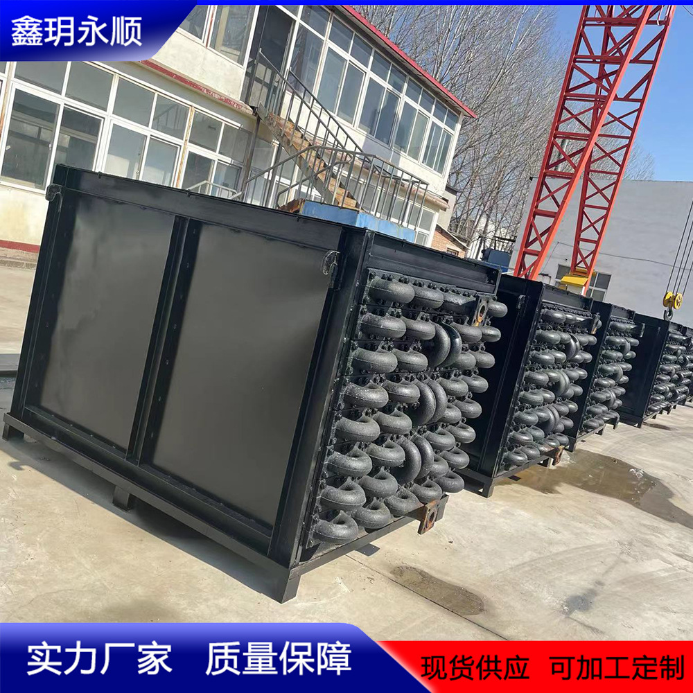 鑫玥永顺厂家铸铁翅片管省煤器 方形铸铁省煤器 尺寸可调
