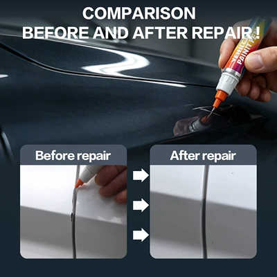 touch-up pen in pearl white, black, Avtomobil boya qələmləri