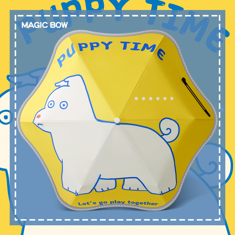 Dropshipping Rounded Corner Safety Anti-Rebound Children's Umbrella for Boys and Girls Primary School Students Rain or Shine Sunshade Automatic Umbrella