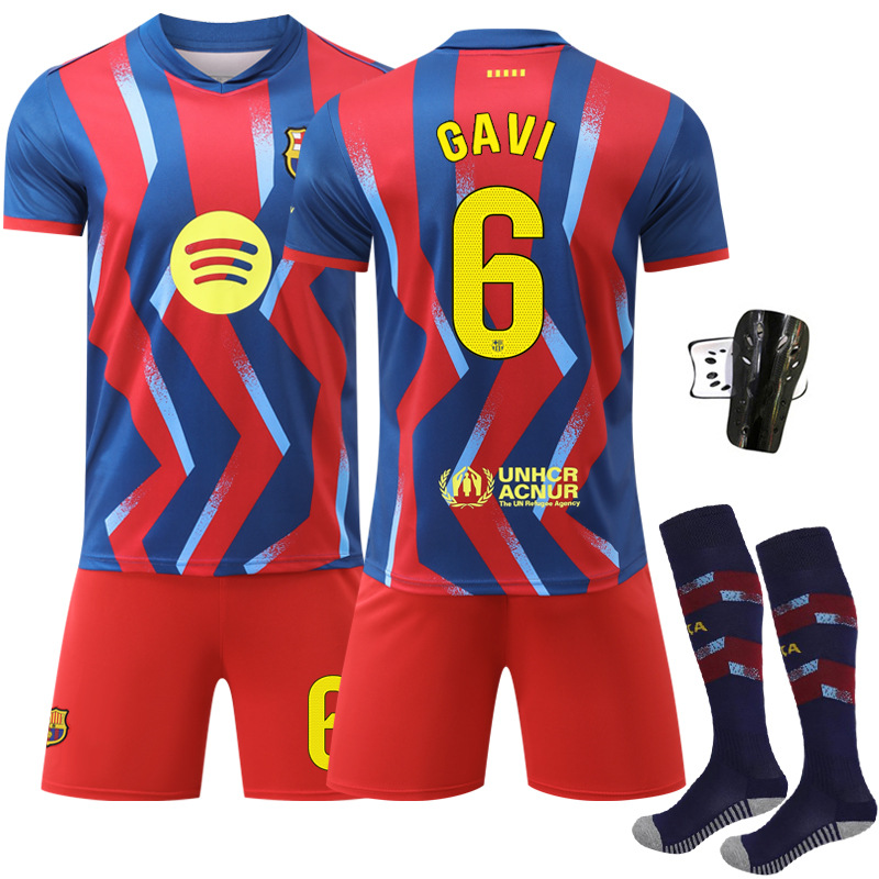 Conjunto de Uniforme de Fútbol N° 10 de Poliéster para Deporte y Fútbol