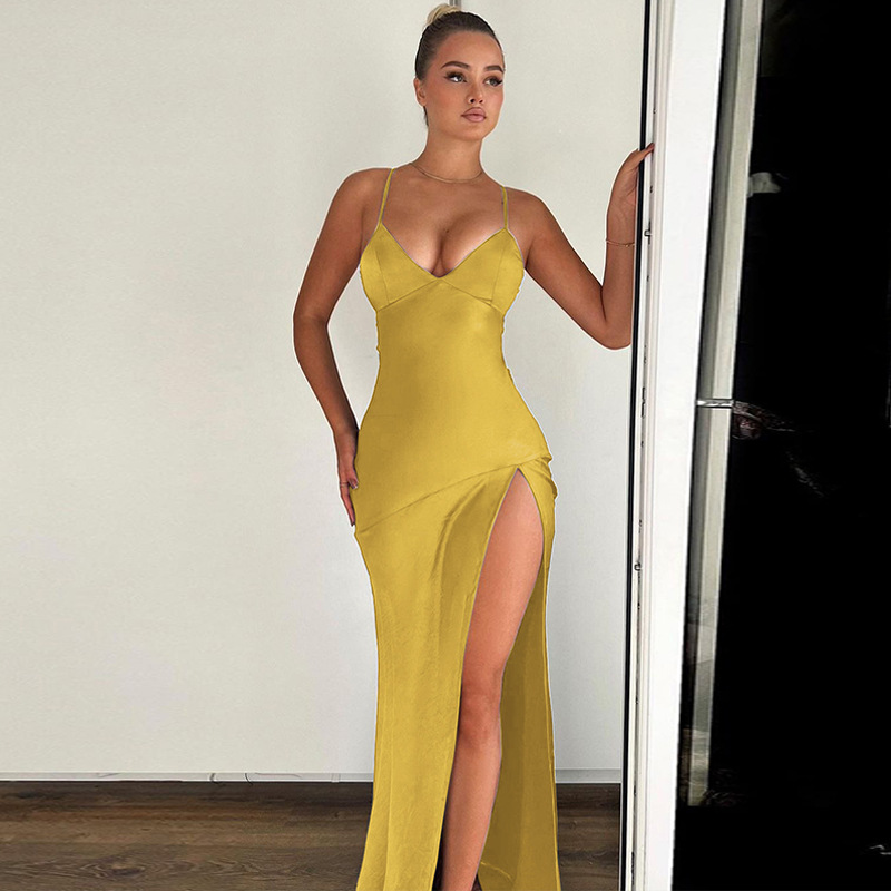 Elegant Satin Dress