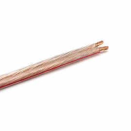 两芯红黑并线平行线电子线喇叭线 纯铜音箱线 0.5平方红黑喇叭线