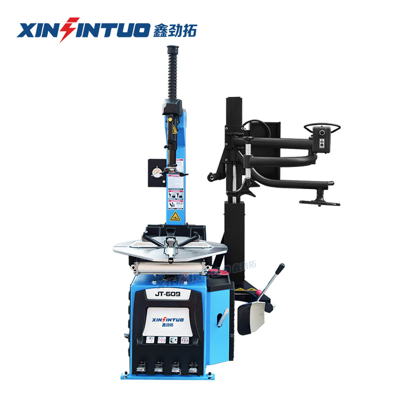 Jintuo máquina de desmontaje de neumáticos cambiador de neumáticos manual semiautomático completo cargador de neumáticos de vacío equipo de la máquina de desmontaje