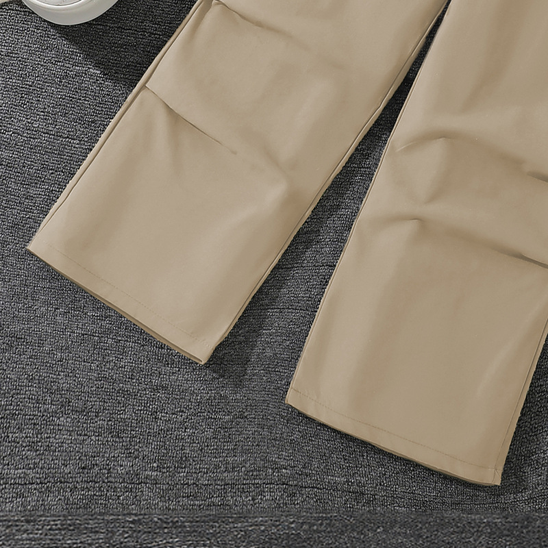 Mädchen Zweiteiler Set Mit Sweatshirt Und Cargo Hose_voghion.com
