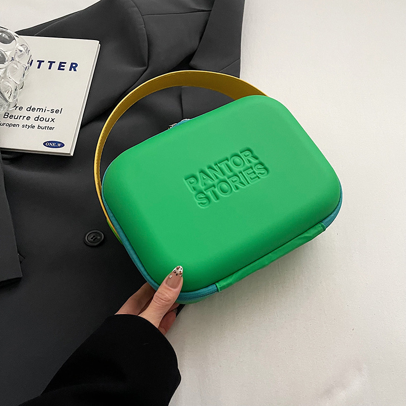 Bolsa de cosméticos portátil de dopamina 2024 nueva moda coreana nicho maleta de viaje de negocios caja de almacenamiento de silicona portátil