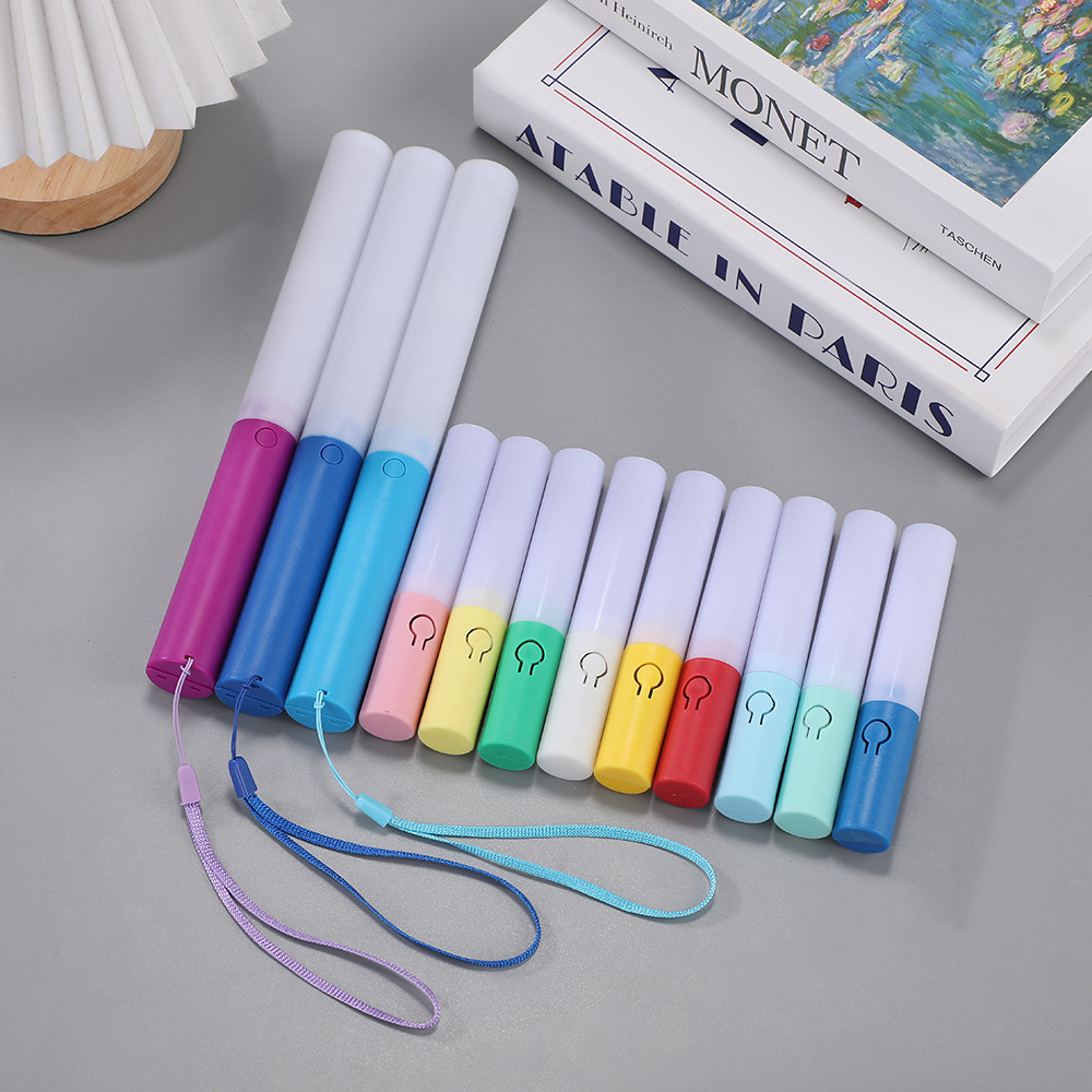 LED彩色发光棒灯管明星演唱会粉丝应援棒手持迷你酒吧助威闪光棒