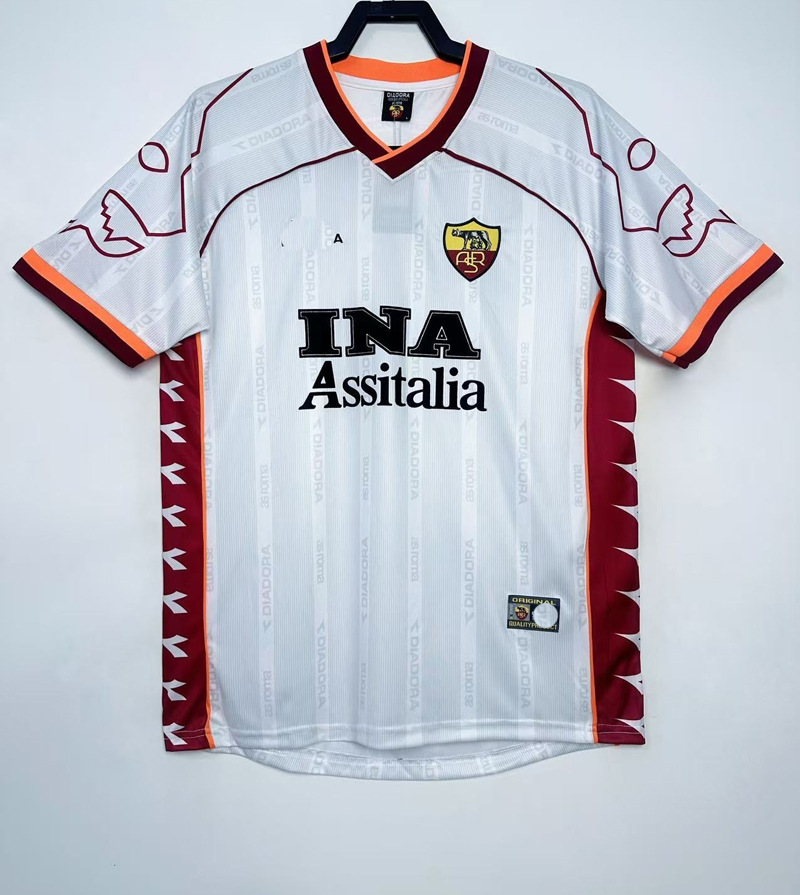 1999-00 partido fuera de casa del Roma