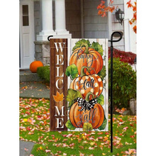 L 91285 Double-sided Printed Festival Garden Flag ˫��ӡ����