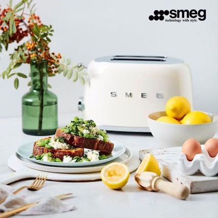 SMEG Smeg TSF01 Multifunctional Retro Toaster Toaster Toaster Driver Home Heating Breakfast Machine