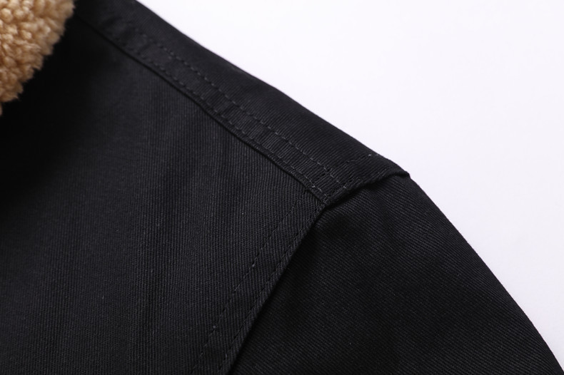 Men's Fleece-lined Workwear Jacket Casual Spring Autumn Blazer_voghion.com