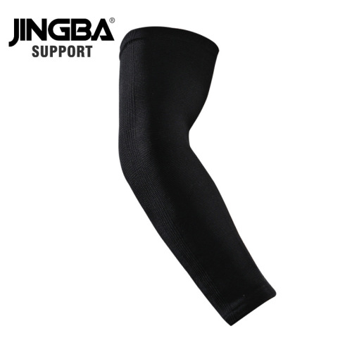 JINGBA Extended Elbow Pads Outdoor Sports Basketball Weightlifting Fitness Cycling Long Arm Guards Manufacturer Wholesale