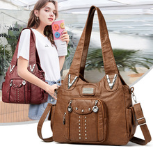 女包欧美潮流时尚单肩斜跨包跨境热卖女式手提包批发女士包包手袋