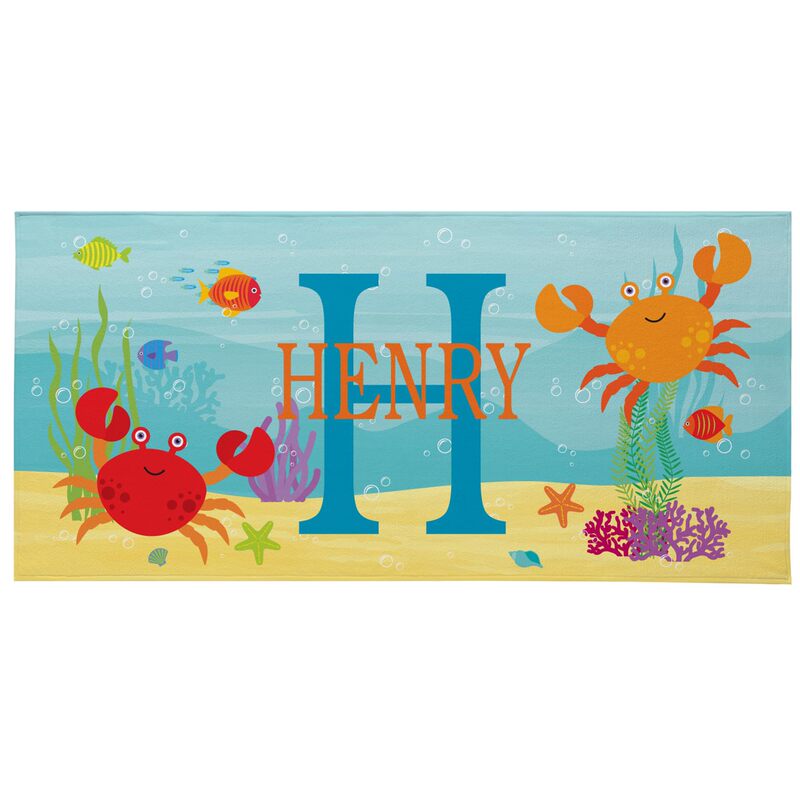 Cross border interesting beach children adult beach towel seaside holiday bath towel sports quick drying towel factory direct sale