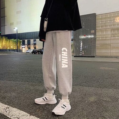 Men's Loose Fit Casual Pants Summer Stretch Cheap Rest Long Work Safety Pants Nine-Foot Trendy