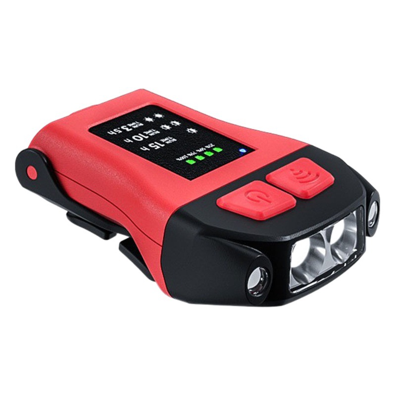 Induction Cap Clip Light, Lightweight and Bright, Type-C Fast Charging Headlamp, Led Outdoor Sensor Light, Hat Light for Night Fishing