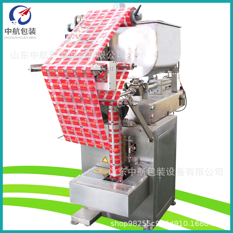 沐浴露洗发液小袋包装机全自动定量液体灌装机厂家售后有保障