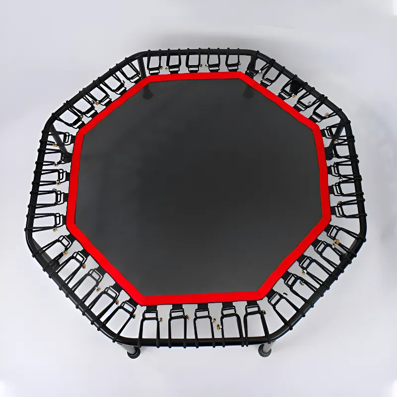 Hebei Factory Direct Sale 48inch Octagonal Fitness Trampoline for Kidsren and Adults, Indoor Trampoline for Adults