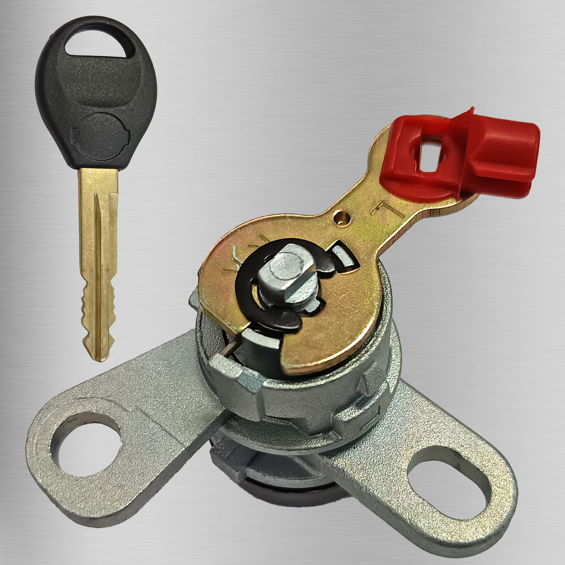 Cilindro de cerradura de puerta izquierda para Nissan A33, cilindro de cerradura de puerta del conductor, conjunto de cilindro de cerradura de puerta de repuesto para modificación de coche Nissan