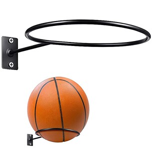 Wall ball rack bold hat ring wig bracket football basketball ball holder support display rack hanging storage rack