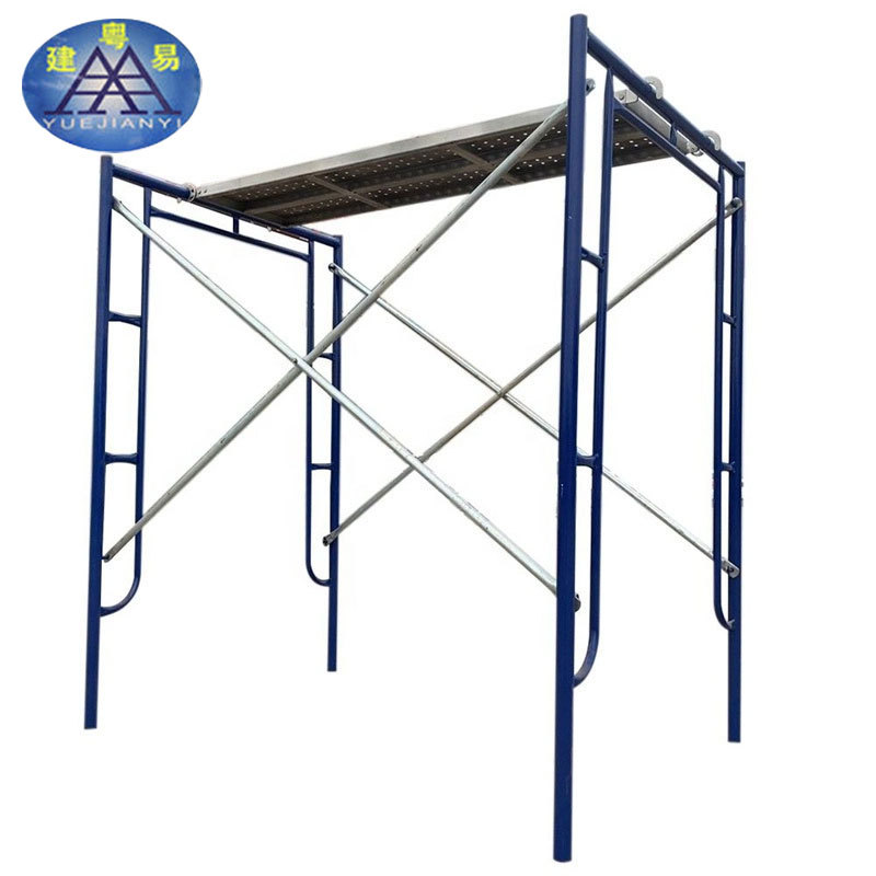 移动门式脚手架 建筑工地架子 结构稳定 拆搭方便 厂家供应