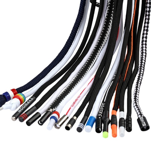 1.3m threaded windbreaker, sweatshirt, trousers waist rope, black 5mm trouser head rope, 49 styles of trouser waist rope