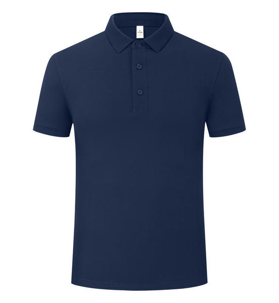 Velvet cotton solid breathable classic polo