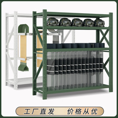 重型の防暴器材の盾の棚の部隊の戦備の物資のシャベルのつるはしの工具は棚の倉庫の設備の棚を保管します。