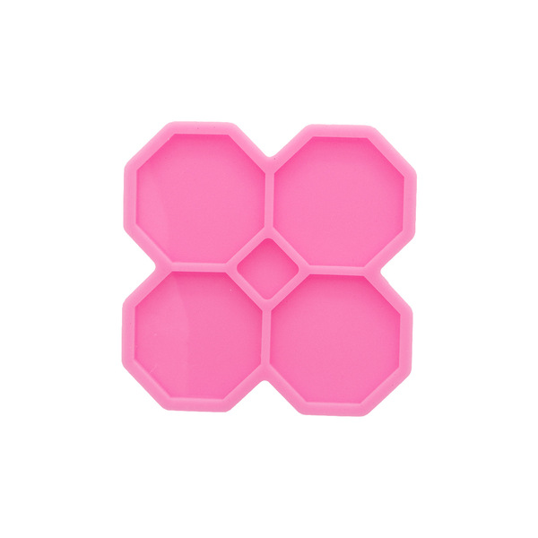 Geometric silicone mold