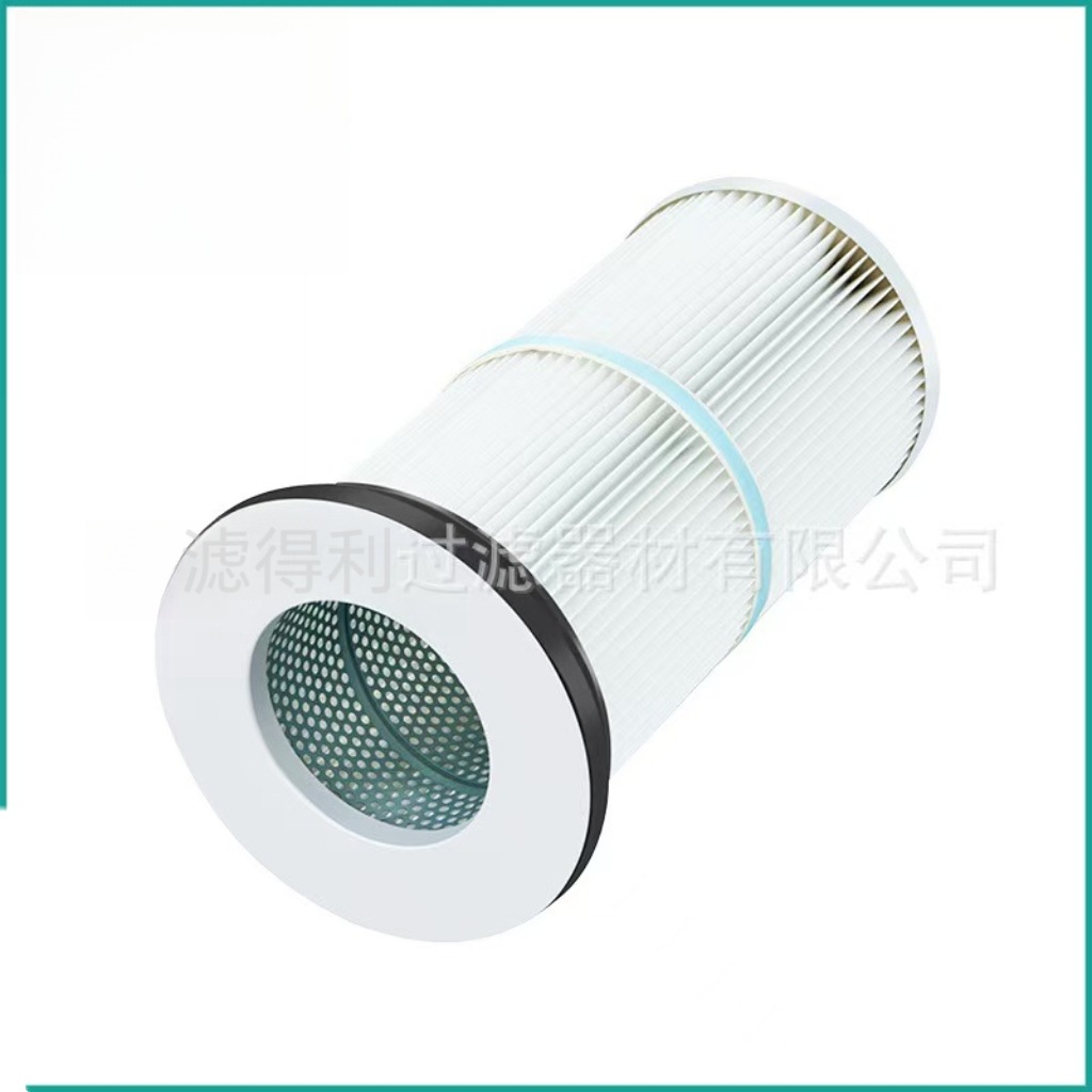 滤得利过滤工业除尘1.5米长滤筒 替代布袋脉冲褶式除尘防尘滤芯厂