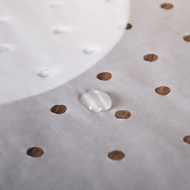 Pooh papel de aceite de silicona vaporizador de papel almohadilla de vapor papel al vapor bollo de papel de aceite desechable antiadherente bollo al vapor de grado alimenticio vaporizador