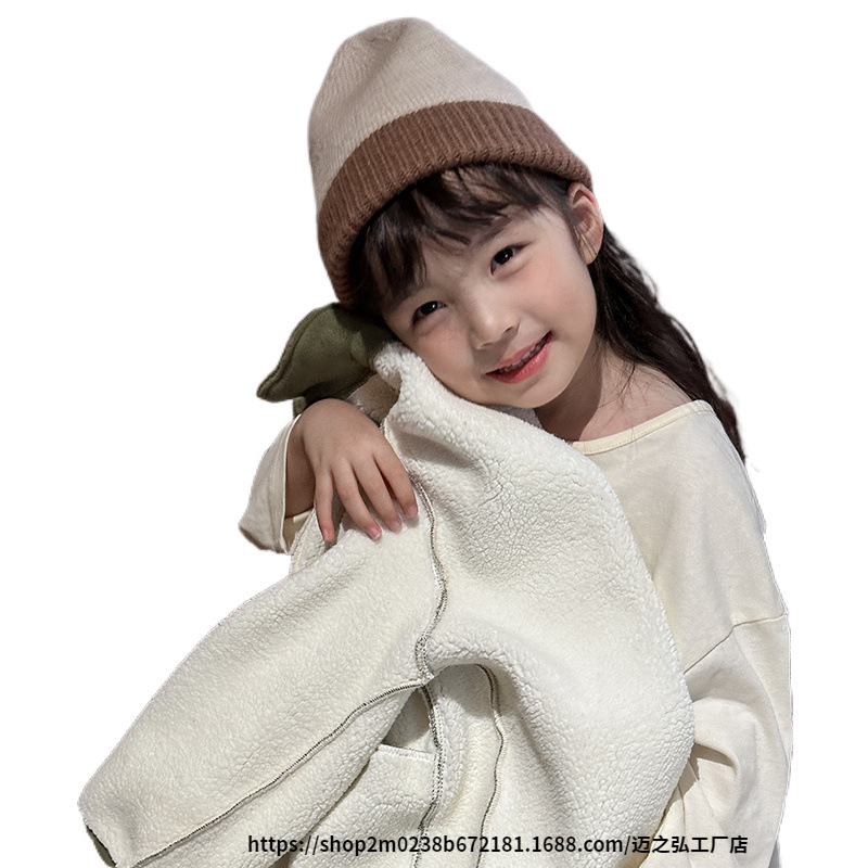 센마 그룹 어린이 기모 두꺼운 코트 스쿨 유니폼 아티팩트 남녀 양털 겨울 스웨트 셔츠 라이너