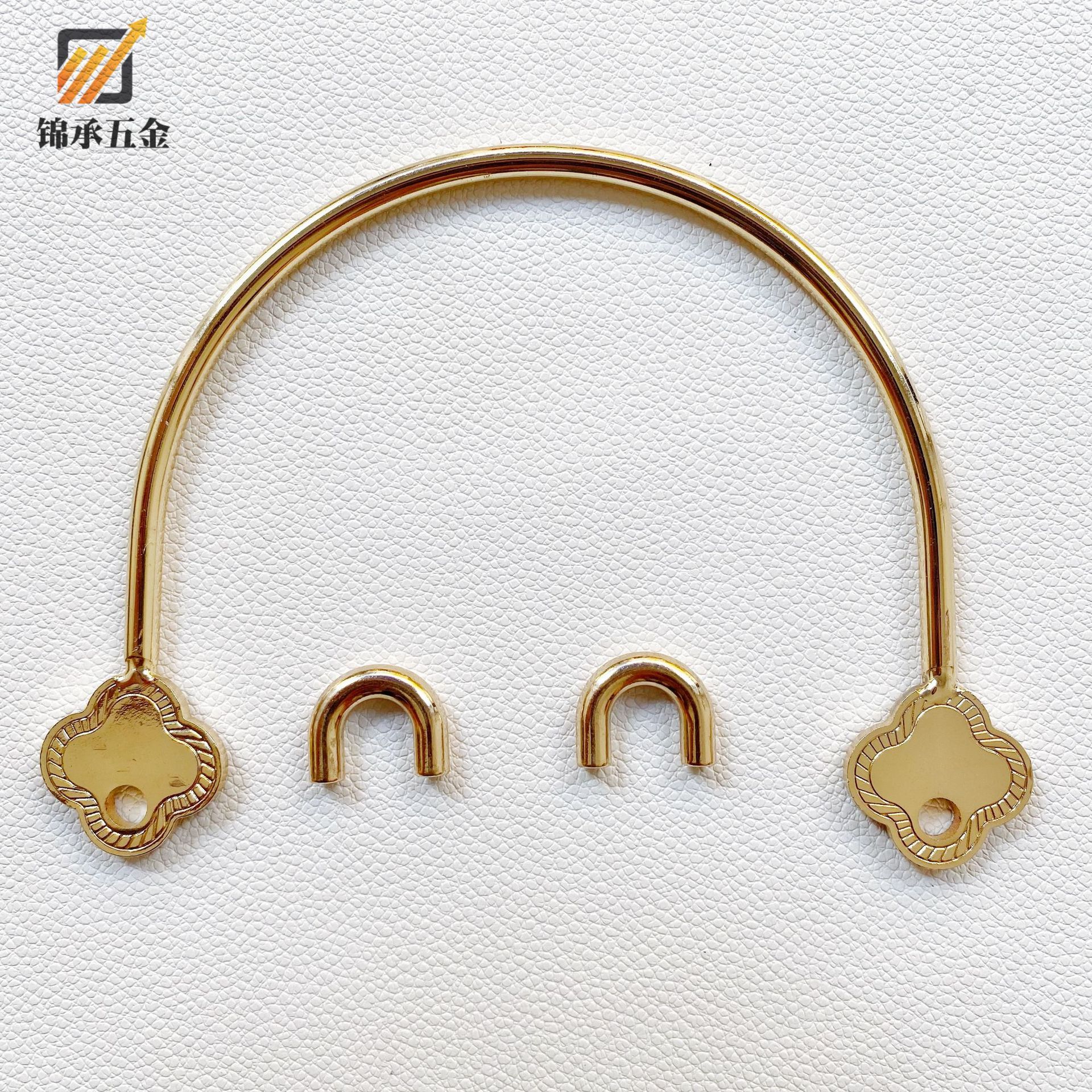 现货批发包装礼盒五金配件中秋月饼盒金属提手把手 箱包手把 手提