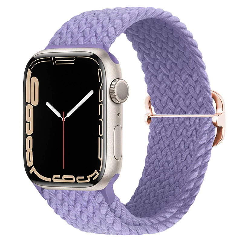 Смарт-ремешок Apple Watch подходит для Apple iWatch поколения 67891011 регулируемый нейлоновый переплетенный ремешок новый стиль