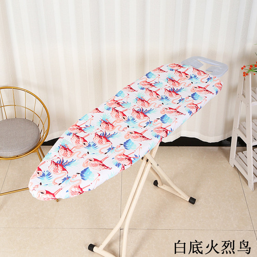New Style Flamingo Canvas Ironing Board Cover, Canvas Composite Cotton Board Cover, Heat Insulation, Multiple Color Options, Direct Manufacturer Sale