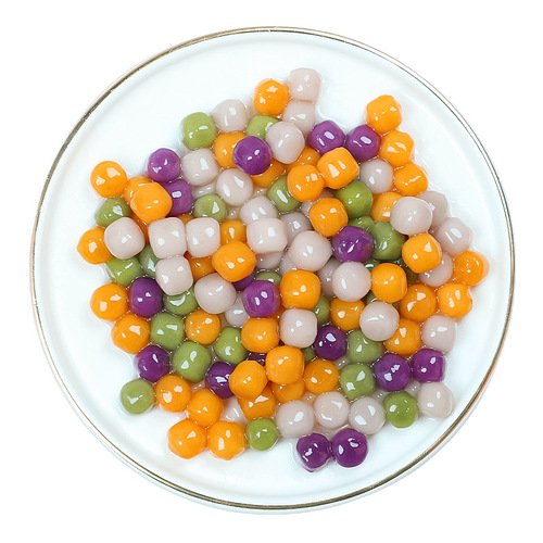 Dai Yao Frozen Tapioca Balls Milk Tea Shop Exclusive Tapioca Balls and Glutinous Rice Balls Finished Commercial Grade Raw Material Manufacturer Wholesale