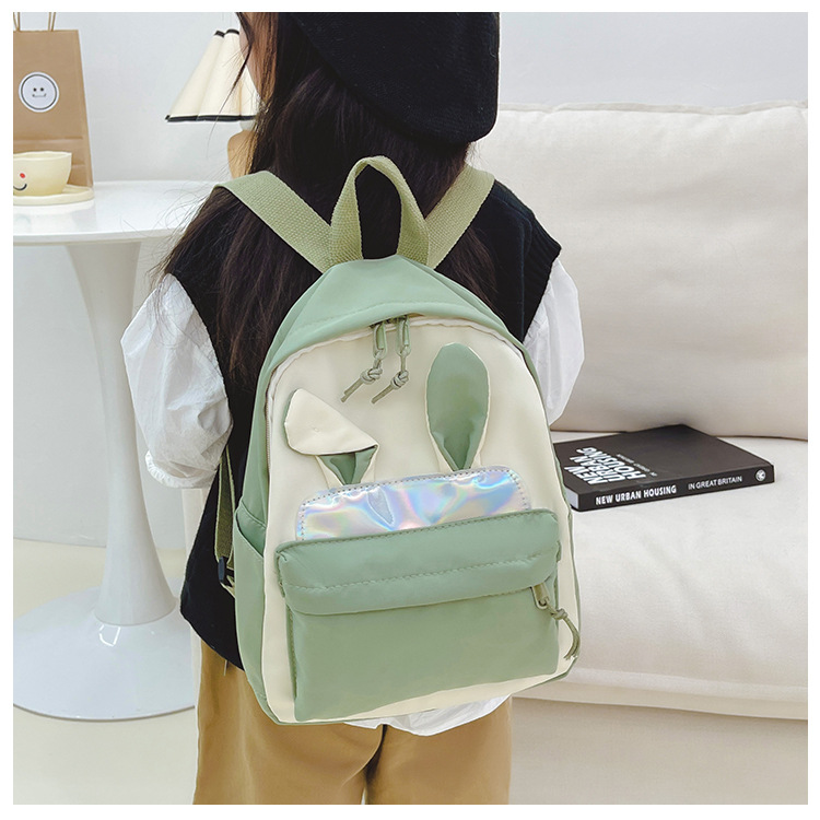 446g Weight Sequins, Sewing Thread Fashion Element Zipper Closure Type Double Shoulder Straps Strap Type Functional Backpack Bags Type Casual, School Occasion Nylon Material School Backpack, Kids Backpack Backpack Animal Pattern All Seasons Season Kid'S Gender Cute Style Square Shape Kid'S Nylon Animal Cute Sequins Sewing Thread Square Zipper Functional Backpack 12