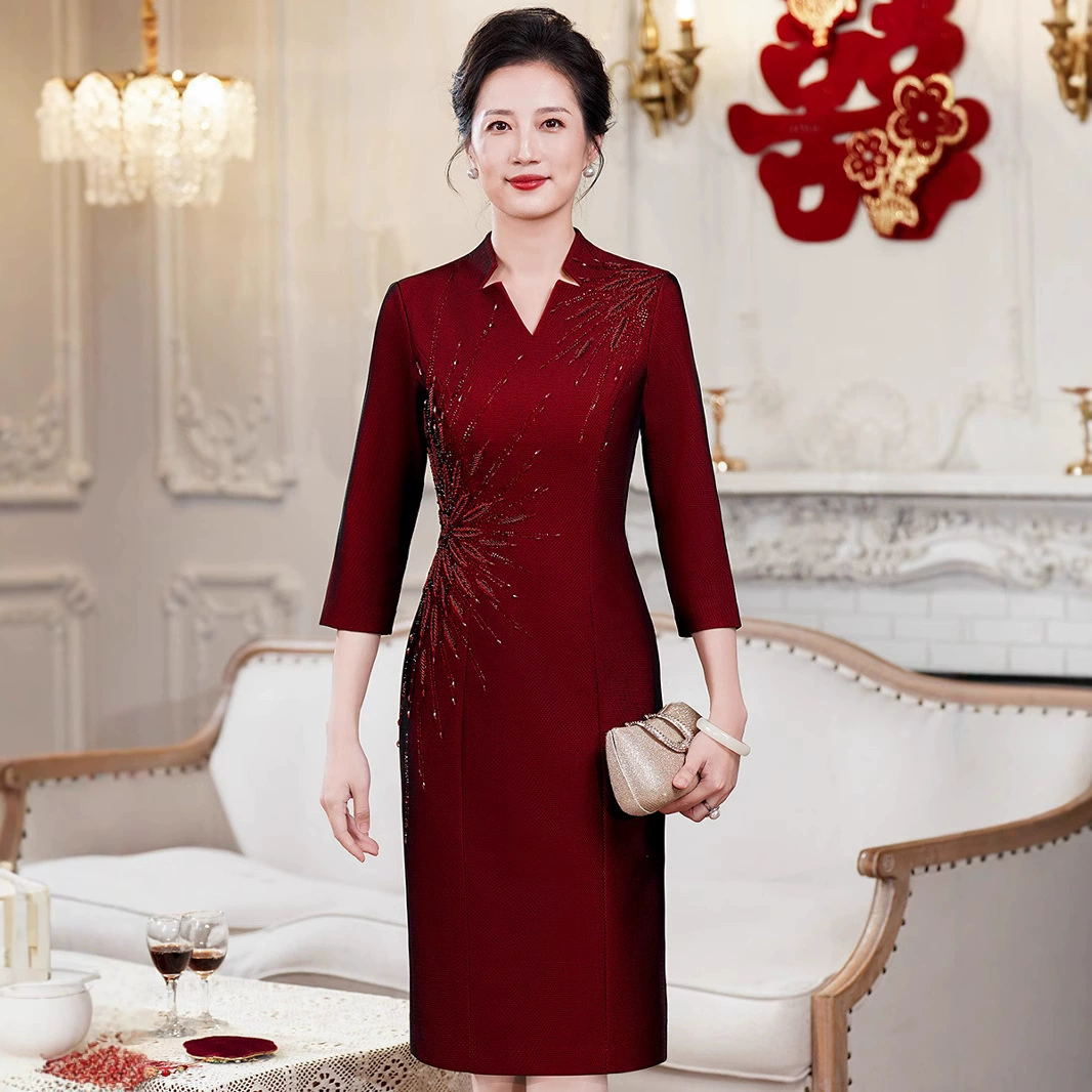 Новое платье для мамы в китайском стиле