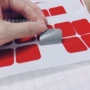 高粘手办手撕水洗圆点胶
